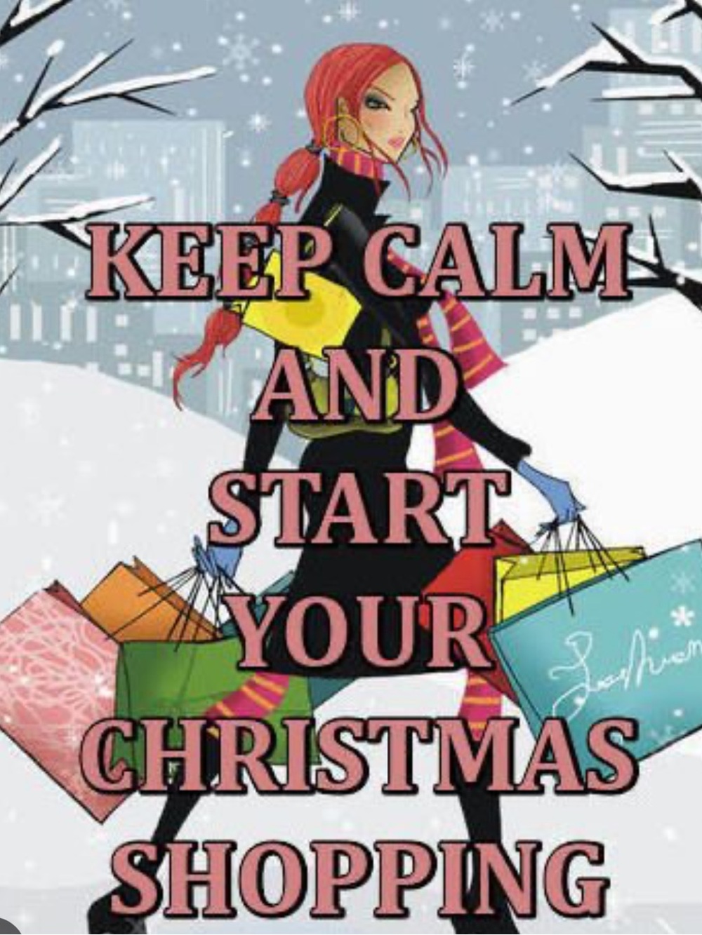 Stylish Pink and Black Holiday Wallpaper for Cell Phones